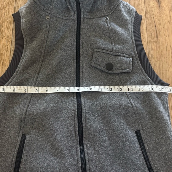 Burton Starr Dryride Hooded Full Zip Outdoor Gray Ski & Snow Vest size Small/Med - Picture 8 of 11